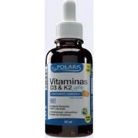 Polaris Vitamina D3 K2 Gotas 50ml – imagen 4