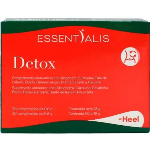 Essentialis Detox 30 Comprimidos – imagen 2