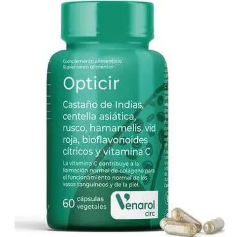 Herbora opticir castao-centella-ruscus-vid-hamameli 60cap – imagen 2