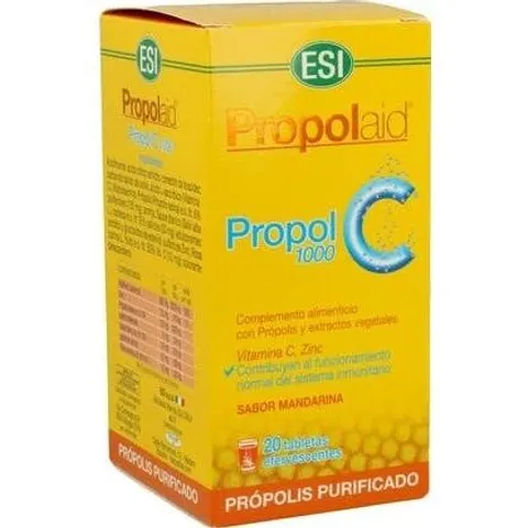 ESI Propolaid Propol C 20 Tab Efervercentes – imagen 2