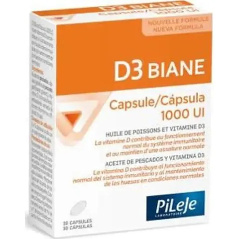 Pileje d3 biane 1000ui 30cap. – imagen 2
