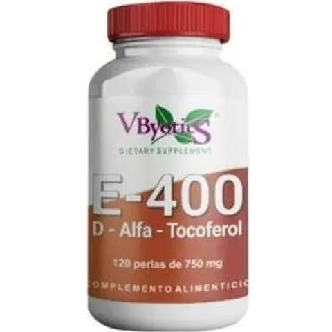 Vbyotics vitamina e 400 120perlas – imagen 3