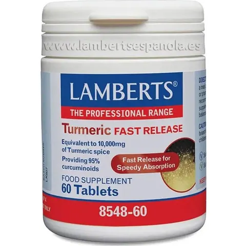Lamberts curcuma liberacion rapida 60comp. – imagen 4
