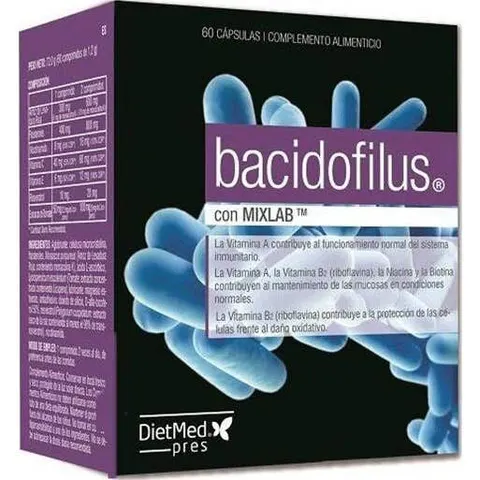 DietMed Bacidofilus Plus 60 caps – imagen 4