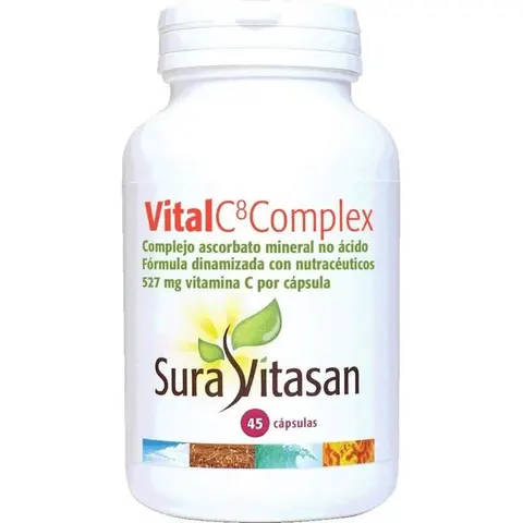 Sura Vitasan VitaC8 Complex 45 VCaps – imagen 2