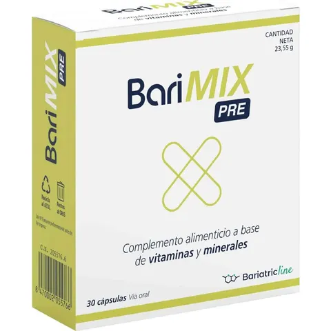 Bariatricline Barimix Pre 30 Cápsulas – imagen 3