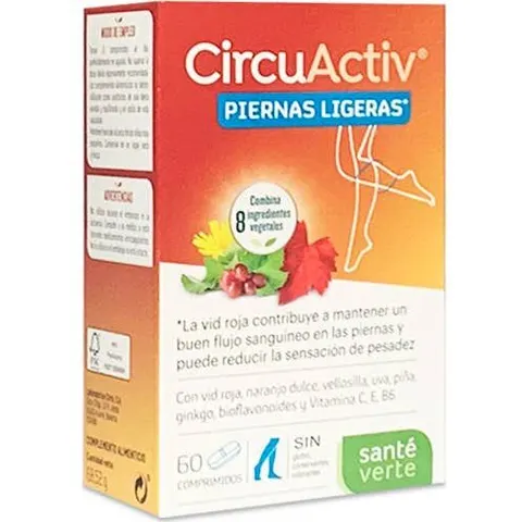 Santé Verte Circu Activ 60 Comprimidos – imagen 2