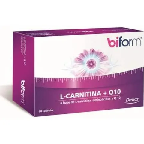 BIFORM L-Carnitina + Q10 60caps – imagen 2