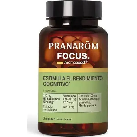 Pranarôm Aromaboost Focus 60caps – imagen 2