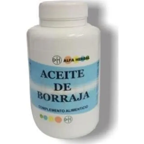 Alfa Herbal Aceite de Borraja 200 Perlas – imagen 4