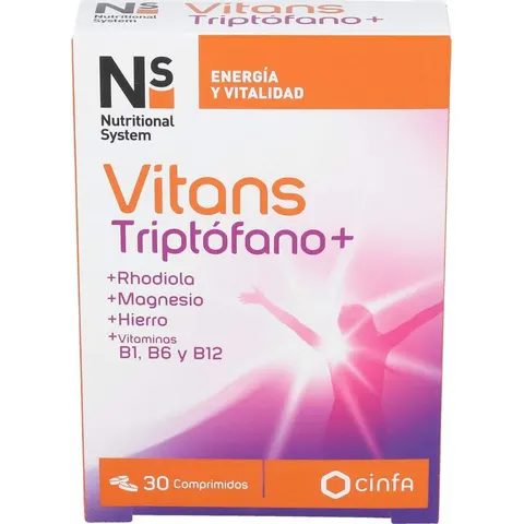 NS Nutritional System Vitans Triptófano + Neo 30 Comprimidos – imagen 2