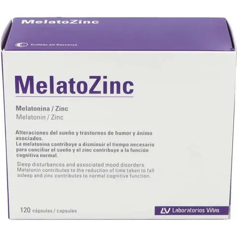 MelatoZinc 1mg 120 Cápsulas – imagen 2