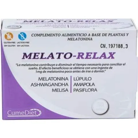 Cumediet melato-relax 30comp. – imagen 3