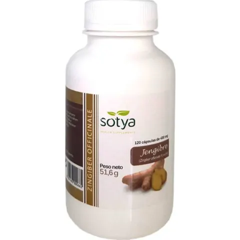 Sotya Jengibre 430 mg 120 Caps – imagen 4