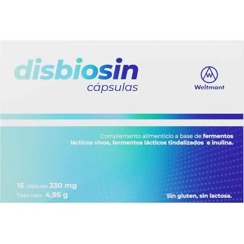 Welmont Disbiosin 15 Cápsulas – imagen 3
