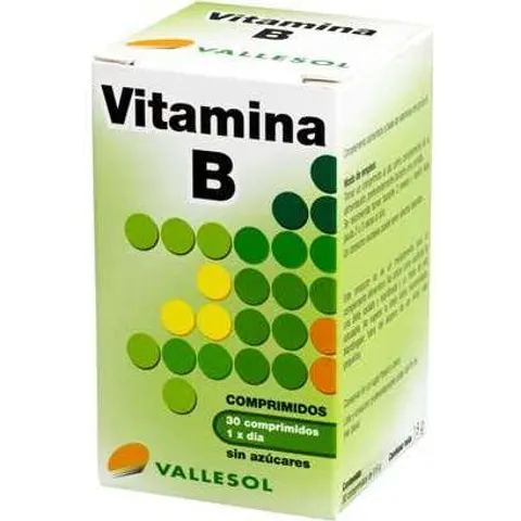 Vallesol vitamina b complex 30comp – imagen 3