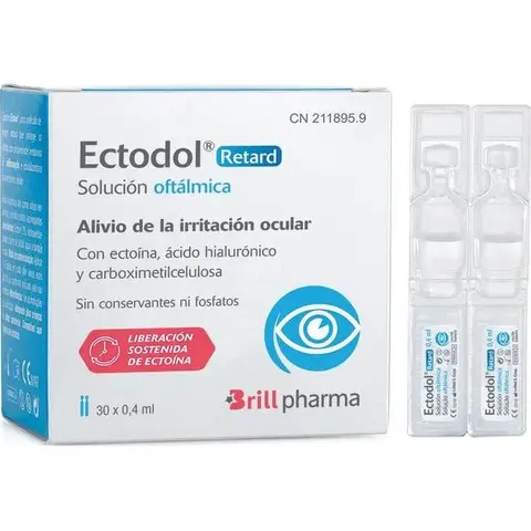 Brill Pharma Ectodol Retard Solución Oftálmica 30x0,4ml – imagen 2