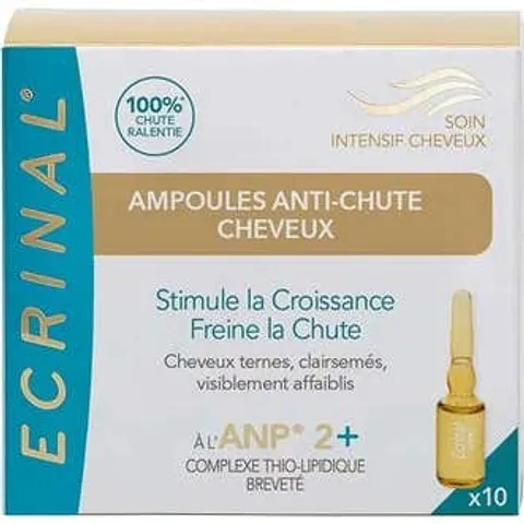 Ecrinal Anp2+ Anticaída Cabello 10 X5 ml – imagen 3