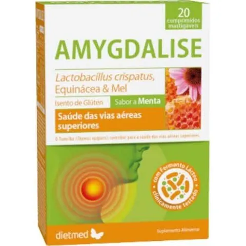 DietMed Amigdalise 20comp – imagen 2