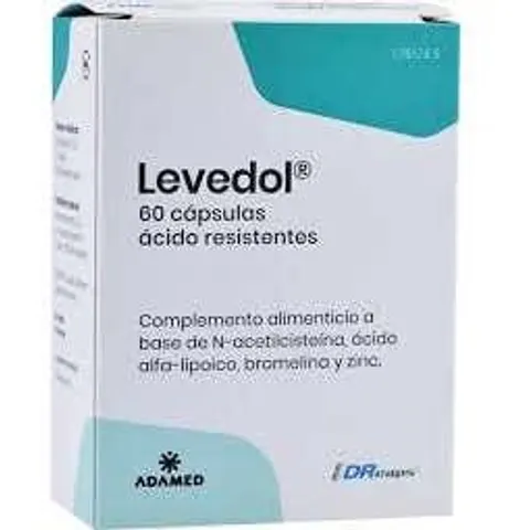 Levedol 60 Cápsulas – imagen 2