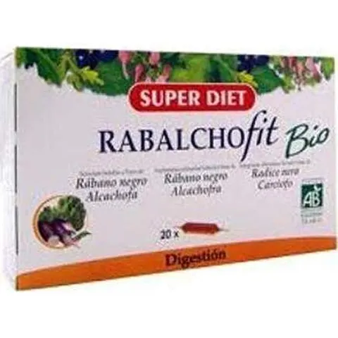 Superdiet Rabalchofit 20 Ampollas – imagen 4