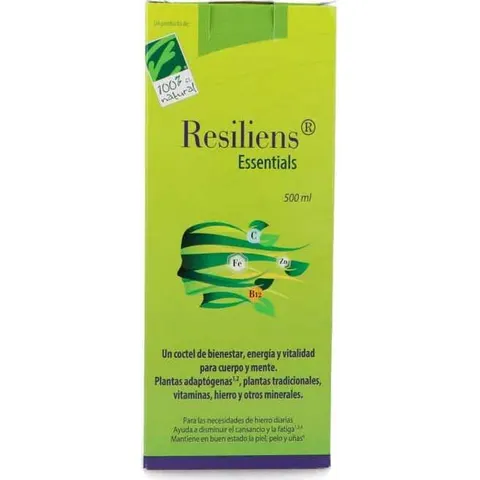 100% Natural Resiliens Essentials 500 ml – imagen 4