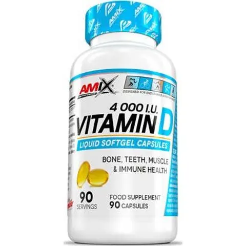 Amix Performance Vitamin D 4000 I.U. 90caps – imagen 3