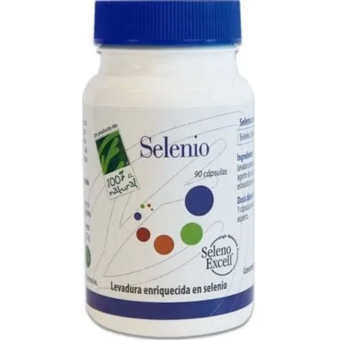 100% Natural Selenio 90 Cápsulas – imagen 3
