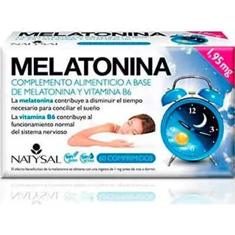 Natysal Melatonina 60 Comprimidos – imagen 3
