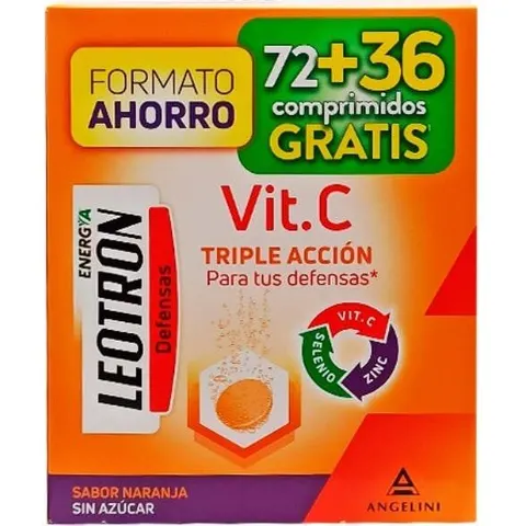 Leotron Vit C 72+36 Comprimidos GRATIS – imagen 2