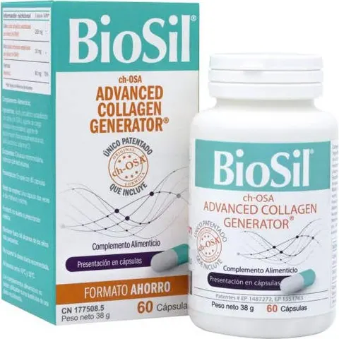 Biosil generador de colageno 60cap. – imagen 2