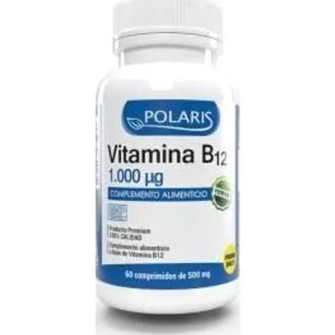 Polaris Vitamina B 12 1000mg 60comp – imagen 3