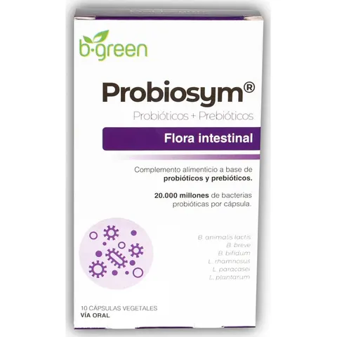 B-GREEN Probiótico Probiosym 10 caps – imagen 4