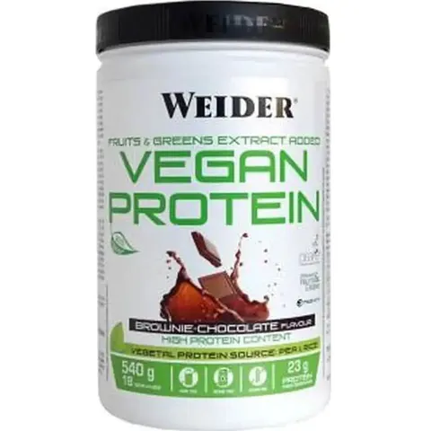Weider vegan protein chocolate 540gr. – imagen 2