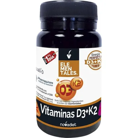 Novadiet Vitamina D3+K2 60 Caps – imagen 5