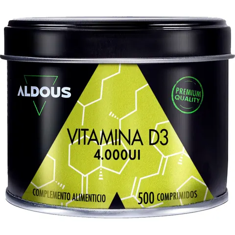 Aldous Bio Aldous Vitamina D3 4000 Ui 500comp – imagen 2