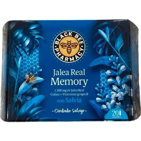Black Bee Pharmacy Jalea Memory 20 Viales 10 ml – imagen 2