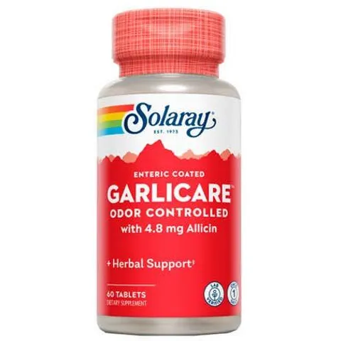 Solaray Garlicare 60 Comprimidos – imagen 5