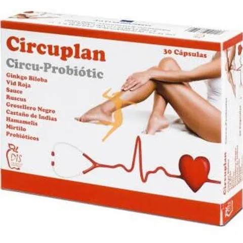 Dis productos naturales circuplan 60cap. – imagen 2
