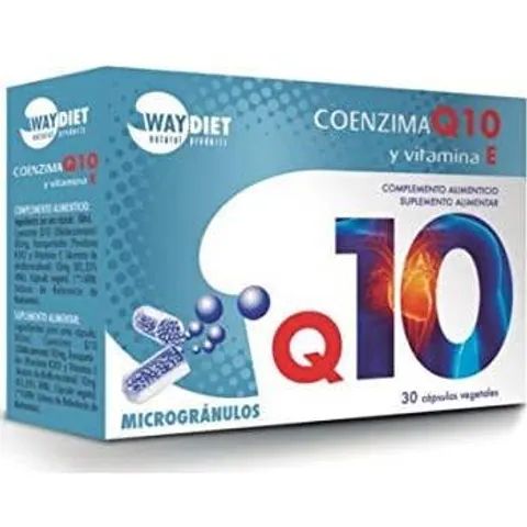 Waydiet Co Q10 + Vitamina E 30 Cápsulas – imagen 5