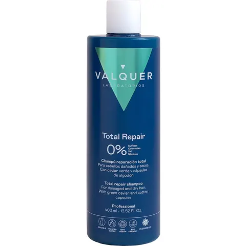 Valquer Laboratorios Champú Reparación Total Zero % 400ml – imagen 3