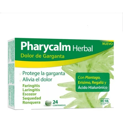 Pharycalm Herbal 24 Comprimidos – imagen 2