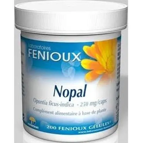 Fenioux Nopal 200 cápsulas – imagen 3