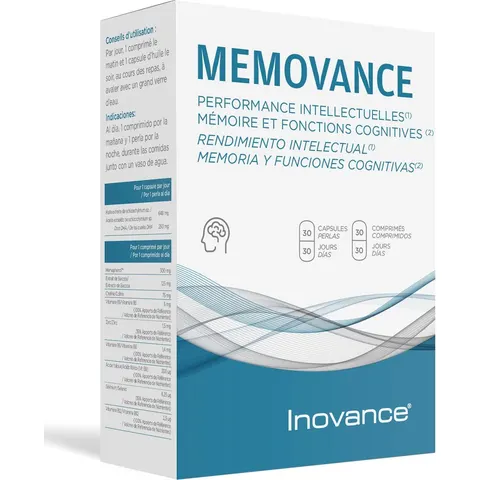 Inovance Memovance 60 Cápsulas – imagen 2