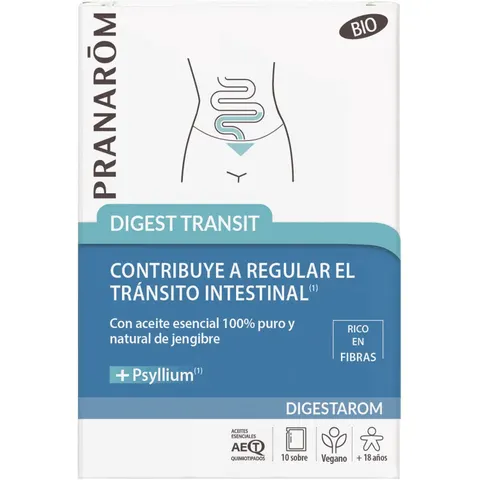 Pranarom Digest Transit Bio10 Sobres – imagen 2