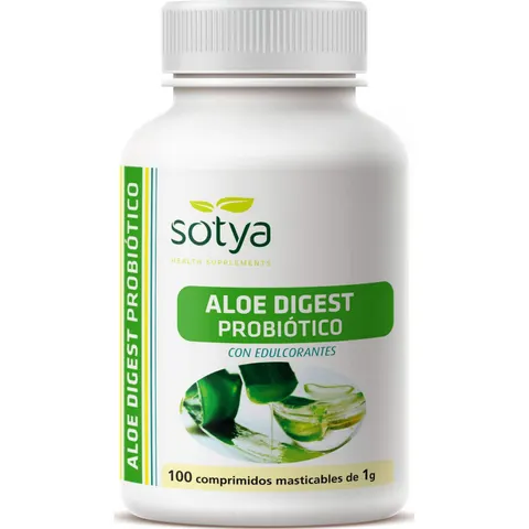 Sotya Aloe Vera Masticables 100 comprimidos – imagen 4