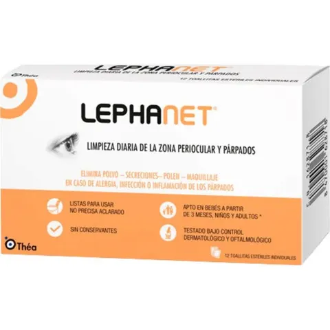 Thea lephanet toallitas ojos esteril 30ud – imagen 2