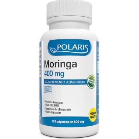 Polaris Moringa 400 mg 100 Ca – imagen 3