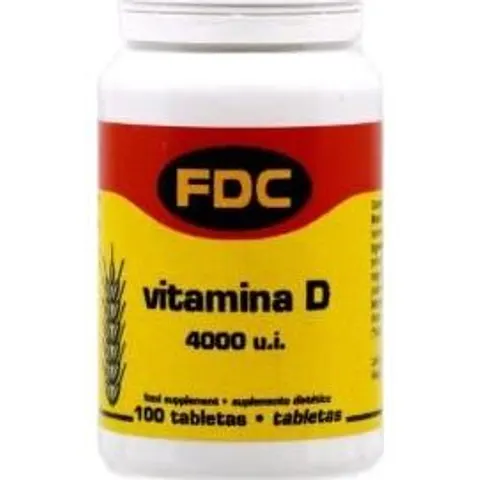 FDC Vitamina D 4000 ui 100 Comprimidos – imagen 4