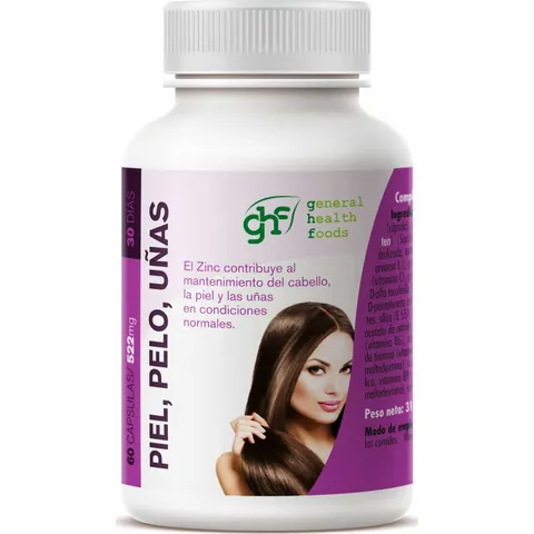 GHF Cabello Uñas 60 Caps – imagen 3